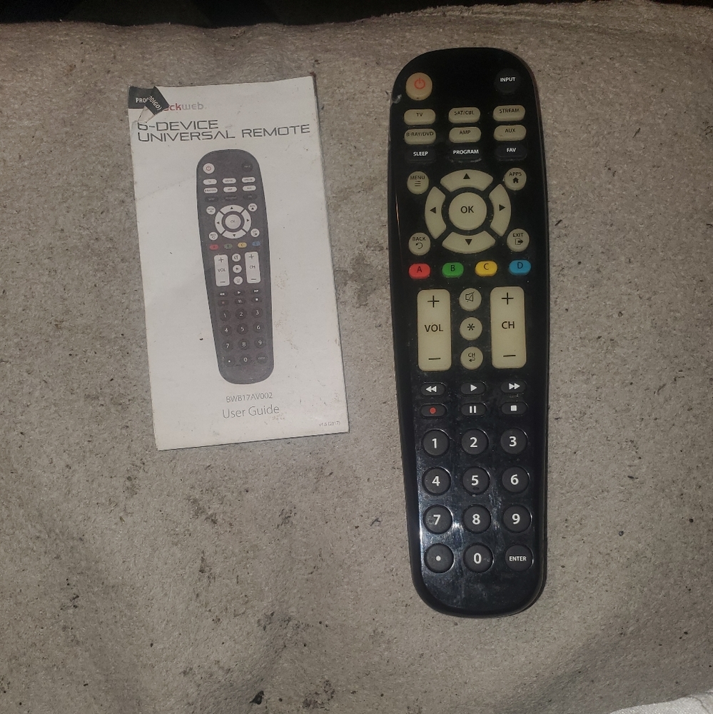 Blackweb universal remote
